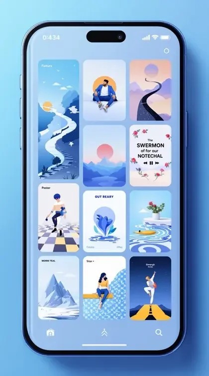 免费电影网站 App 界面预览